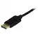 Alt View 11. StarTech.com - DisplayPort to HDMI Converter Cable - Black.