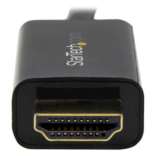 Alt View 14. StarTech.com - DisplayPort to HDMI Converter Cable - Black.