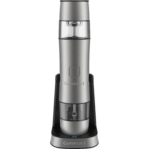 UPC 086279071996 product image for Cuisinart - Rechargeable Salt, Pepper and Spice Mill - Black/Stainless | upcitemdb.com