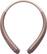 Angle. LG - TONE INFINIM Wireless In-Ear Behind-the-Neck Headphones - Rose gold.