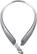 Alt View 11. LG - TONE Platinum Wireless In-Ear Behind-the-Neck Headphones - Silver.