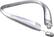 Alt View 12. LG - TONE Platinum Wireless In-Ear Behind-the-Neck Headphones - Silver.