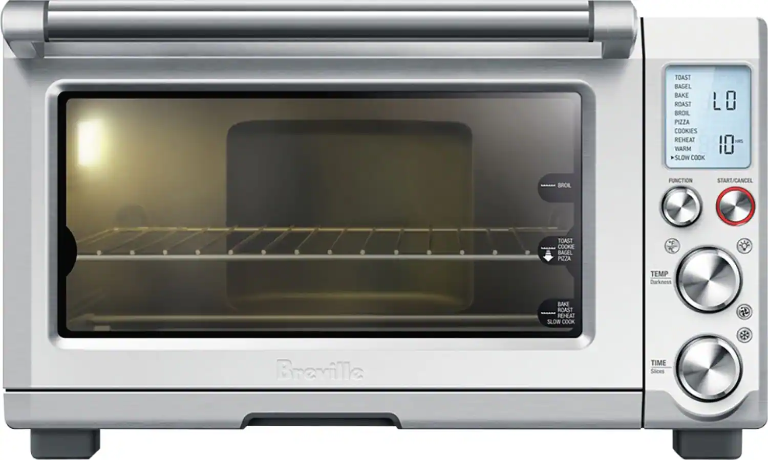 Breville - Smart Oven Pro Convection Toaster Oven - Brushed Stainless Steel