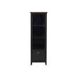 Homestar - 3-Shelf Bookcase - Natural wood veneer - Larger Front
