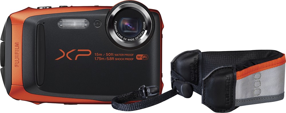 Best Buy: Fujifilm FinePix XP Series XP90 16.4-Megapixel Waterproof Digital  Camera Orange 600016103