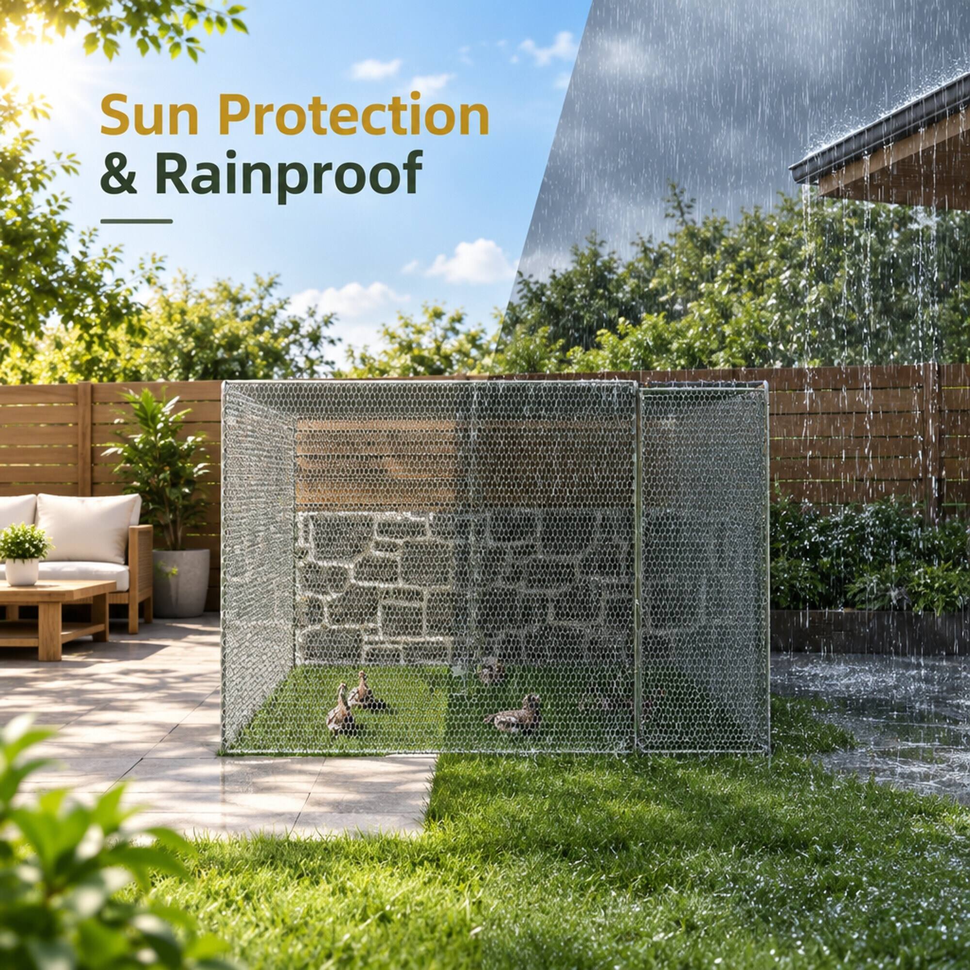 Sun Protection & Rainproof