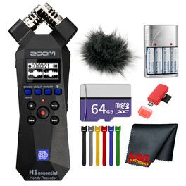 Zoom - H1essential 2-Track 32-Bit Float Portable Recorder + 64GB Card