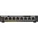 Front. NETGEAR - 8-Port 10/100/1000 Mbps Gigabit Unmanaged Switch - Black.