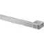 Front. Fisher & Paykel - Square Handle Option for 36-Inch Ranges - Silver.