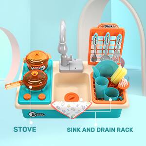 Sinky Bercaro  
STOVE  
SINK AND DRAIN RACK