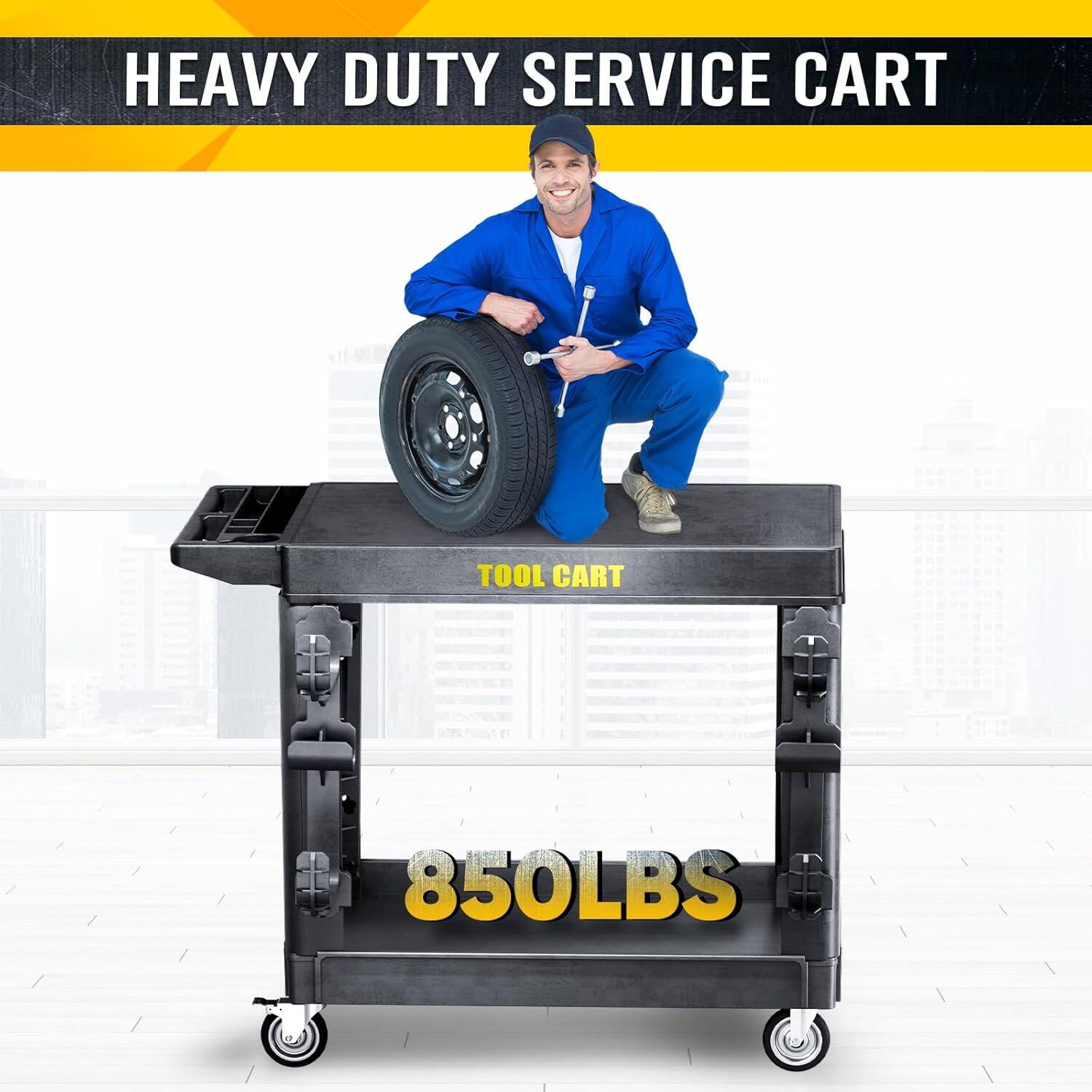 HEAVY DUTY SERVICE CART
TOOL CART
850LBS