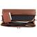 Front Standard. Winn - Standard Luxury Laptop Case by - Black.