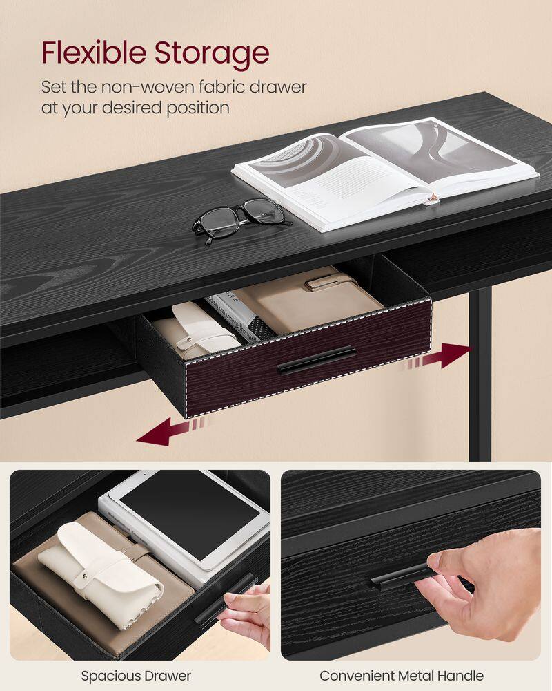 Flexible Storage: Set the non-woven fabric drawer at your desired position

Spacious Drawer

Convenient Metal Handle