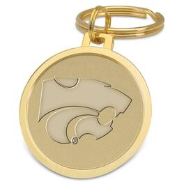 Jardine - Kansas State Wildcats Split-Wire Logo Key Ring - Gold