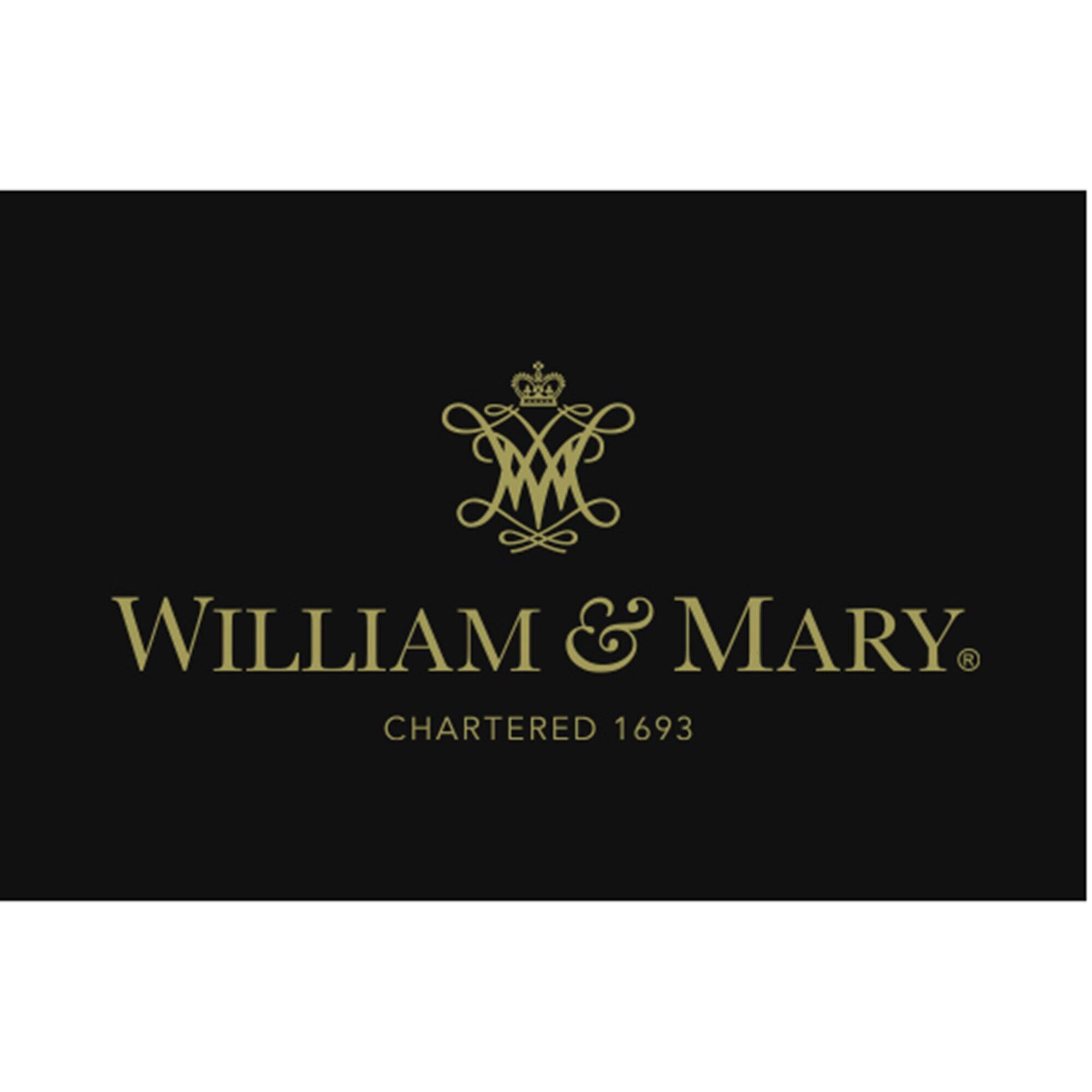 WILLIAM & MARY  
CHARTERED 1693