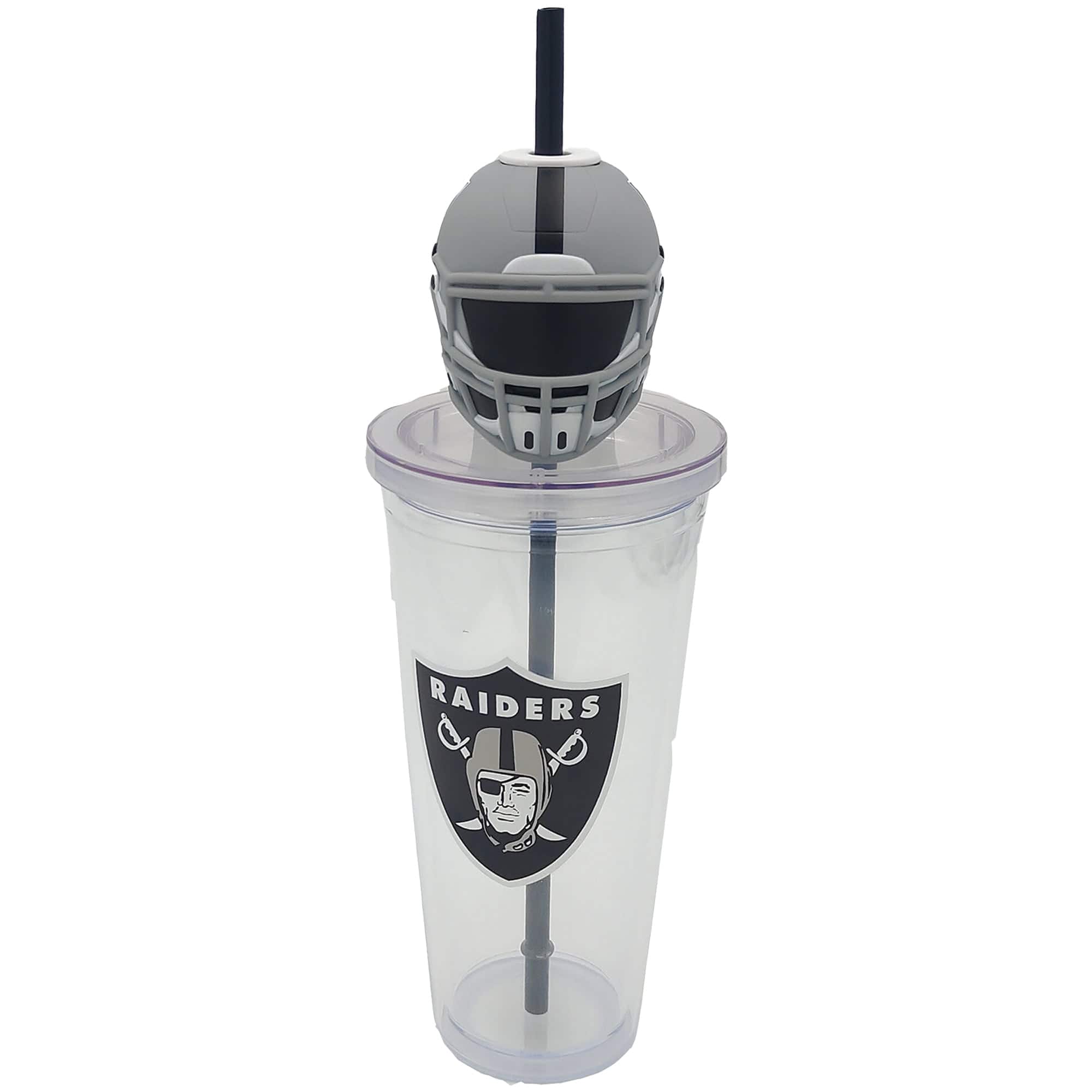Photos - Water Bottle Pegasus Las Vegas Raiders Mascot Lid 24oz. Sipper Cup - Multicolor 203043570