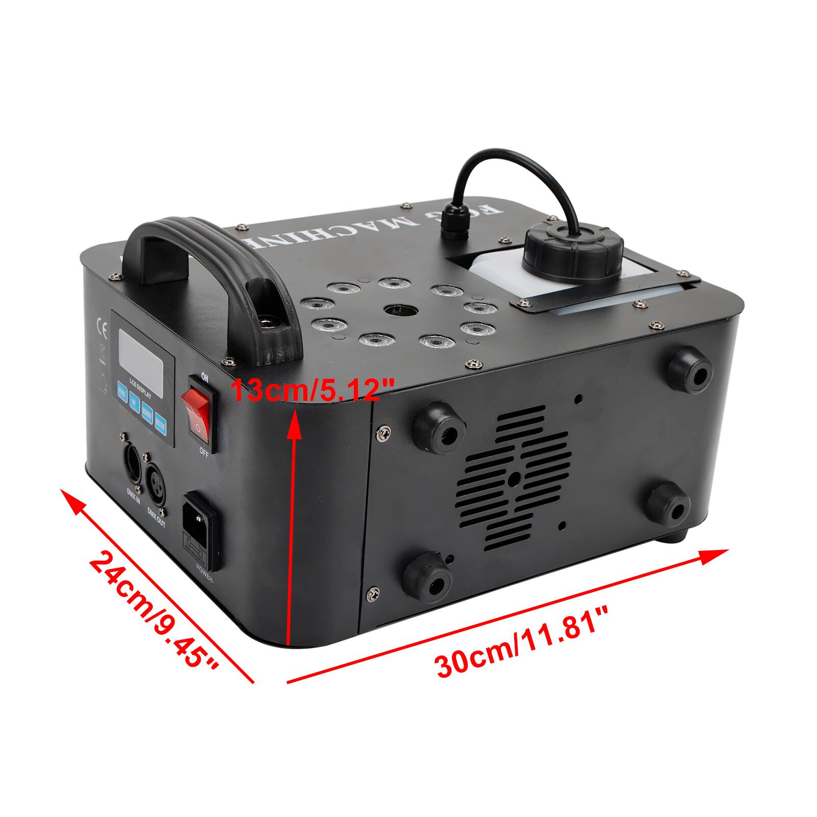 E MACHIN CE 1 toa 13cm/5.12" 0 SN Y 8 o 4 soeris 24cm/9.45" 30cm/11.81" 30cm/