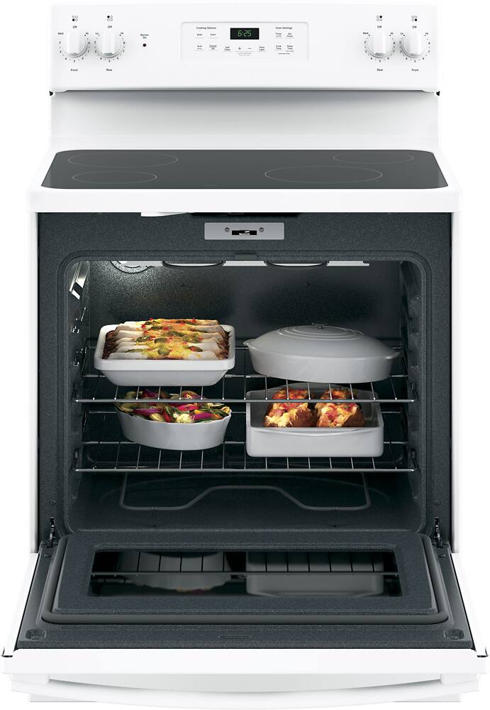 Customer Reviews GE 5.3 Cu. Ft. Freestanding Electric Range with Power