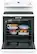 Alt View 16. GE - 5.3 Cu. Ft. Freestanding Electric Range with Power Boil and Ceramic Glass Cooktop - White.