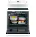 Alt View 2. GE - 5.3 Cu. Ft. Freestanding Electric Range with Power Boil and Ceramic Glass Cooktop - White.