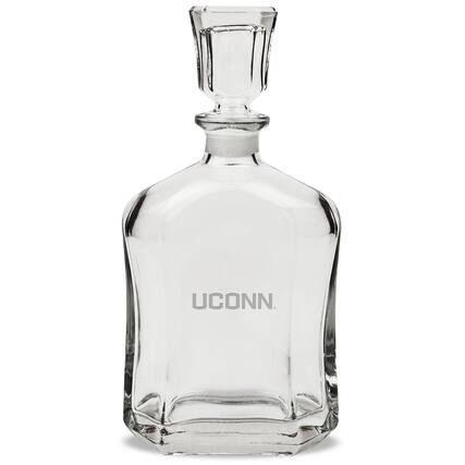 Front. Jardine - UConn Huskies 23.75oz. Crystal Whiskey Decanter - Multicolor.