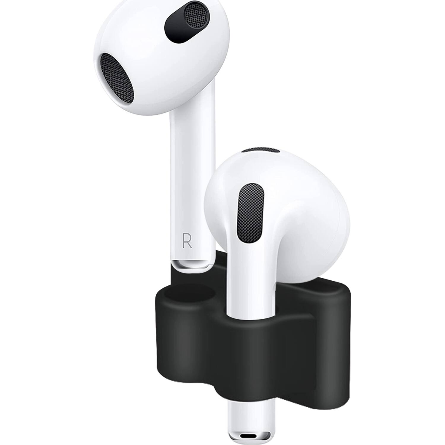 Alt View 14. SaharaCase - Silicone Accessories Kit for Apple AirPods 3 (3rd Generation) - Black.