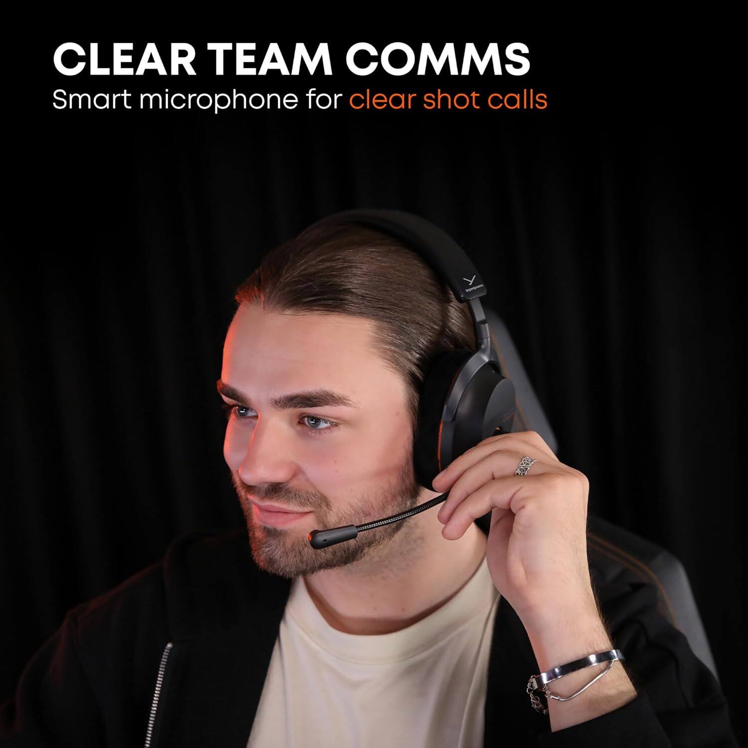 CLEAR TEAM COMMS  
Smart microphone for clear shot calls