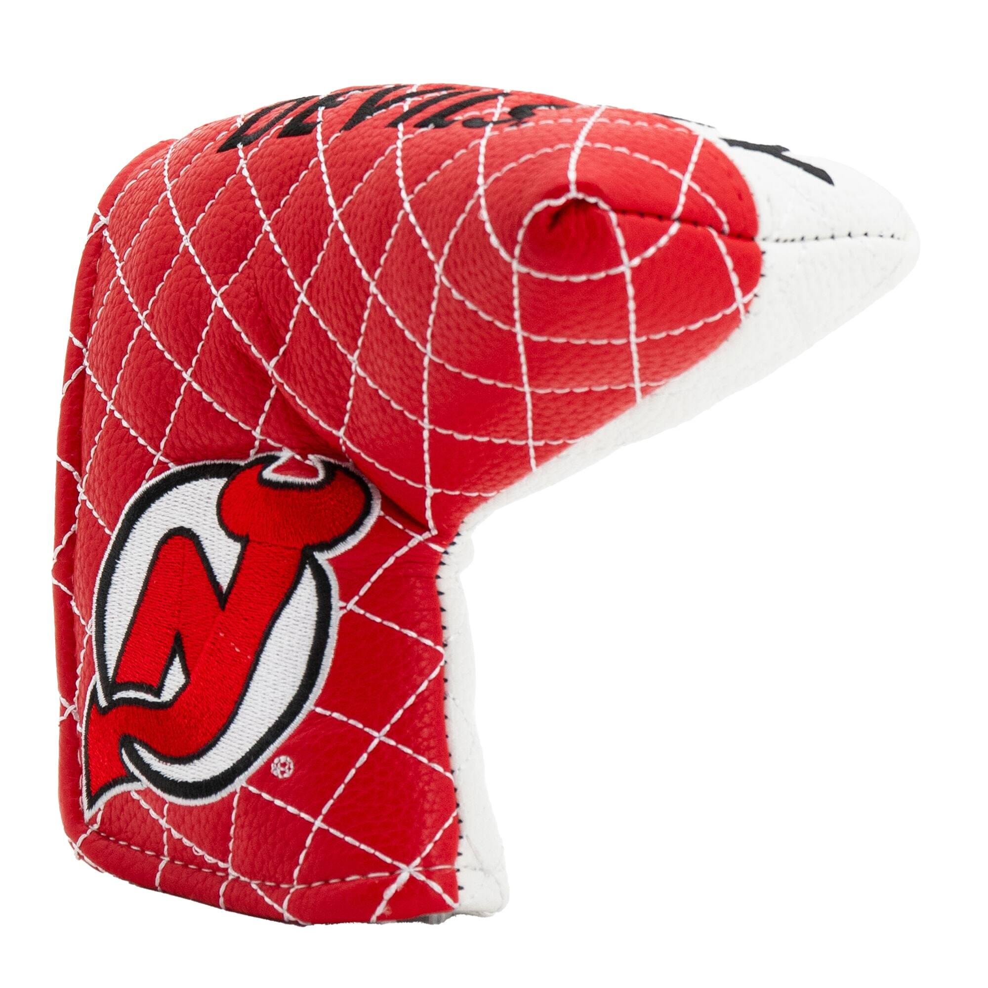 Alt View 2. Team Golf - New Jersey Devils Quilted Blade Putter Cover - Multicolor.