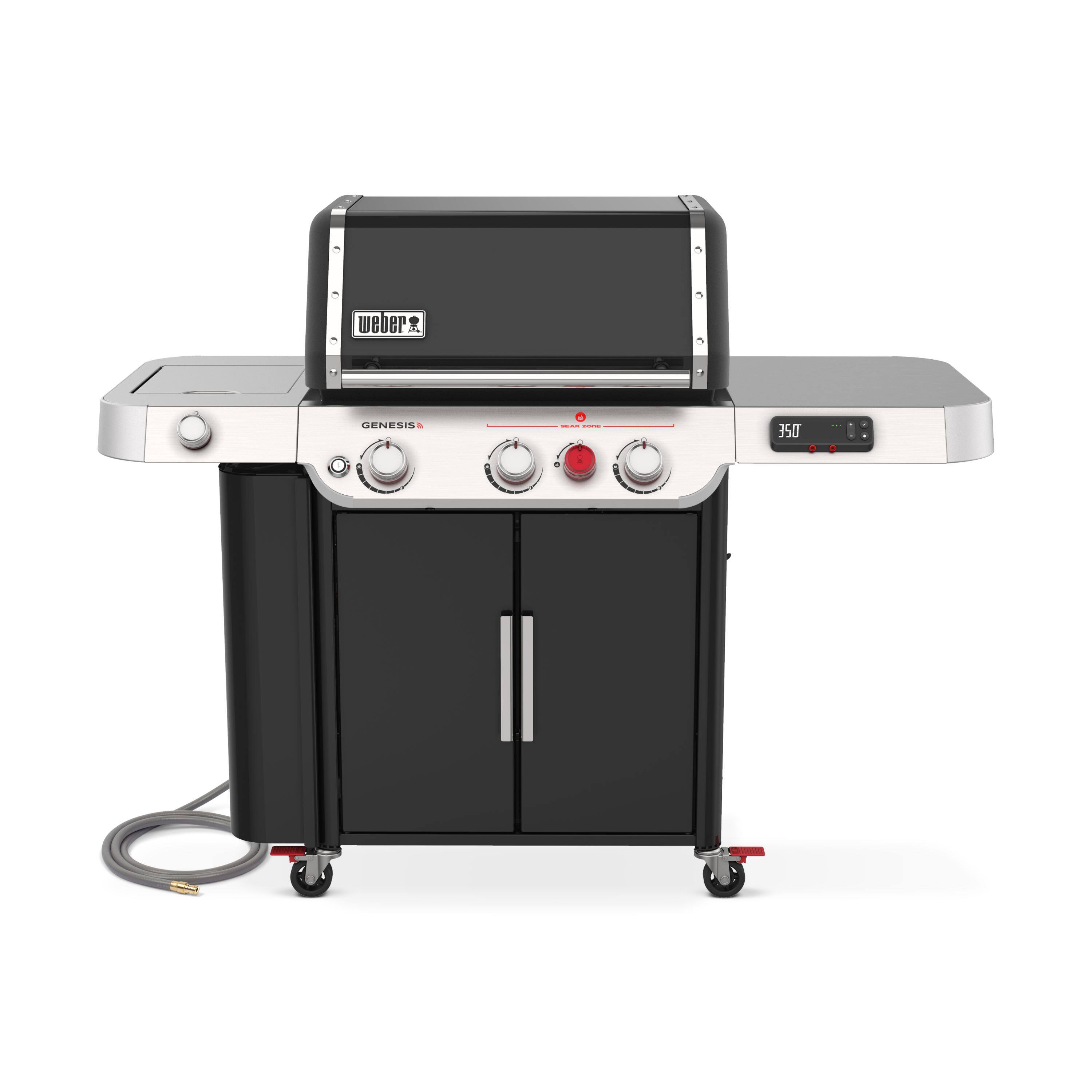 Angle. Weber - Genesis EX-335 Natural Gas Grill - Black.