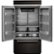 Alt View Zoom 12. KitchenAid - 24.2 Cu. Ft. French Door Built-In Refrigerator - Black Stainless Steel.