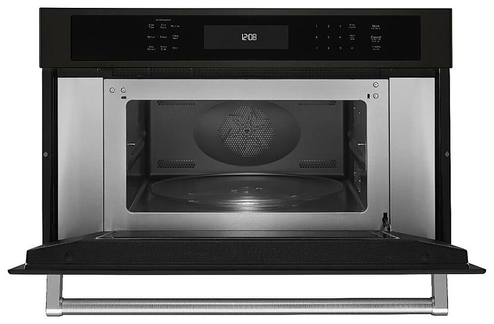 Alt View 11. KitchenAid - 1.4 Cu. Ft. Built-In Microwave - Black Stainless Steel.