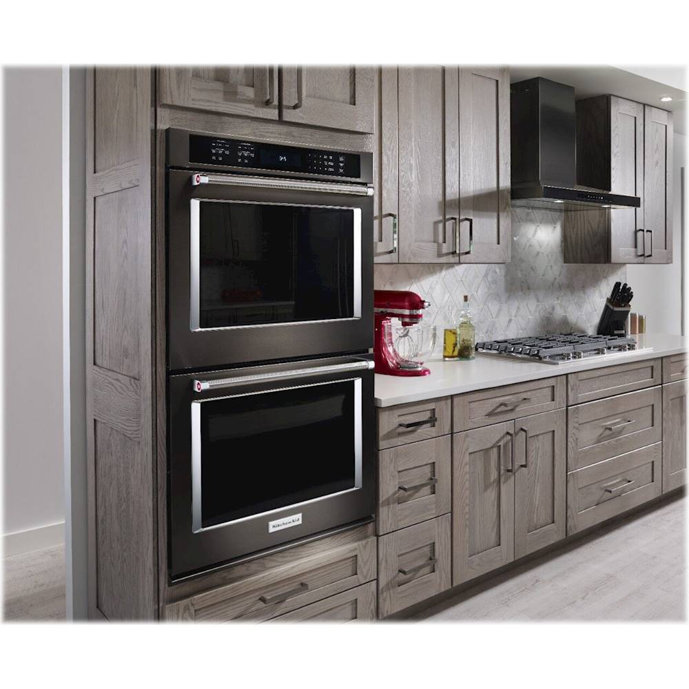 KitchenAid KEBS208SSS 30 Double Electric Wall Oven with Even