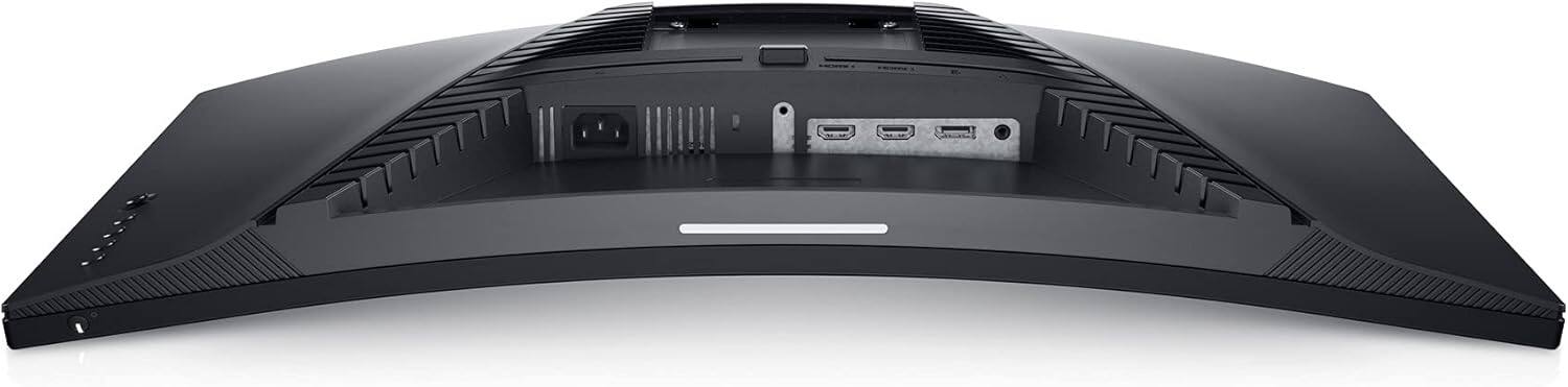 Back. Dell - S2722DGM Curved Gaming Monitor - 27-inch QHD (2560 x 1440) 1500R - Black - BLACK.