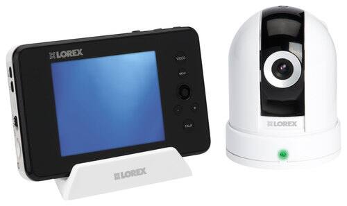 Front Standard. Lorex - LIVE Sense PT Baby Monitoring System.