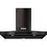 Front. KitchenAid - 36" Convertible Range Hood - Black stainless steel.