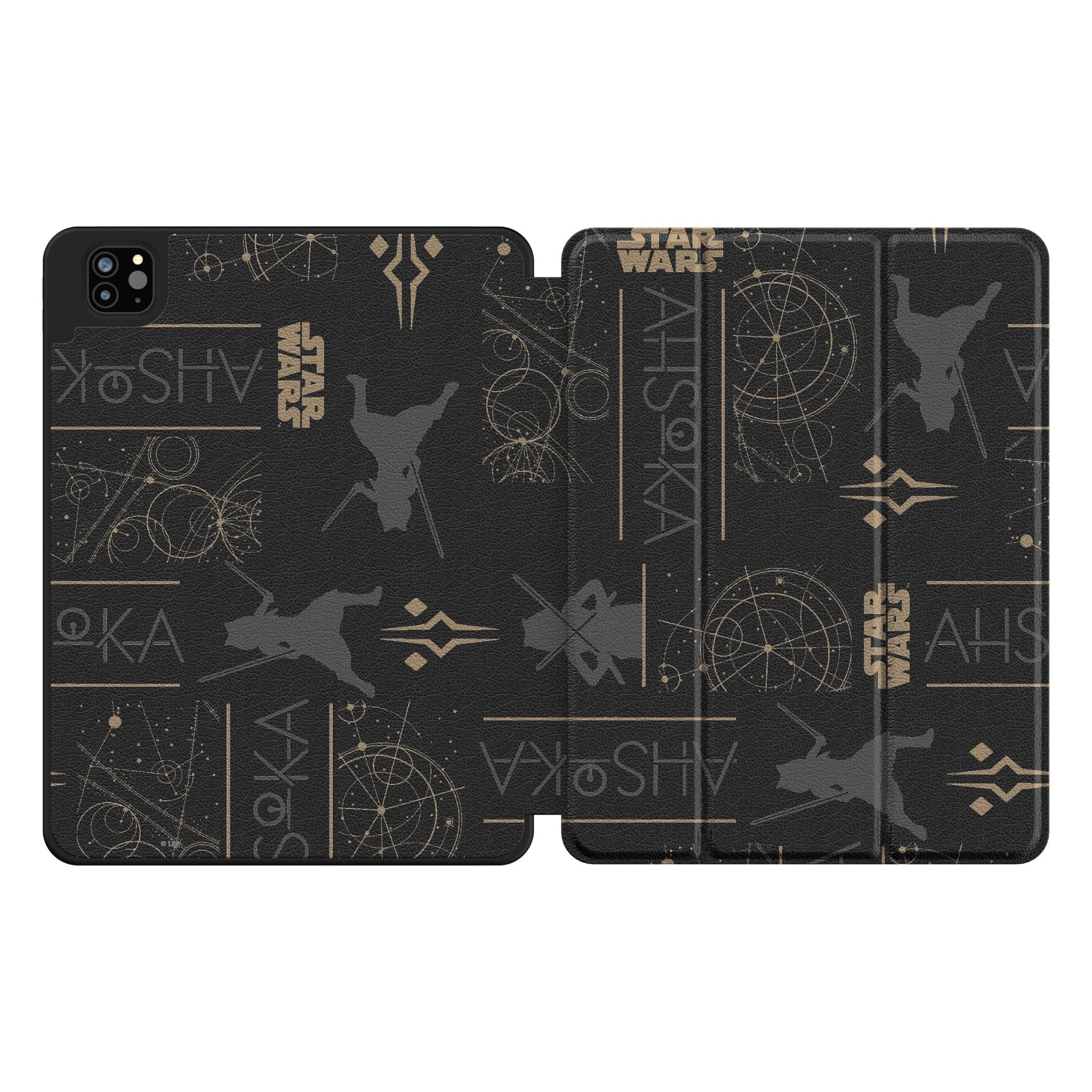 Keyscaper - Star Wars: Season 1 Pattern Tablet Case - Apple iPad Pro 12.9in (6th/5th Gen) - Ahsoka