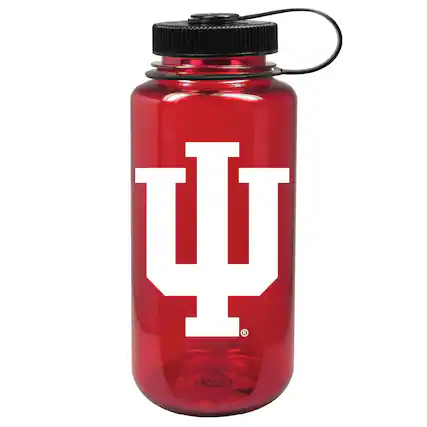 Front. Nordic Company - Crimson Indiana Hoosiers 32oz. Nalgene Sustainable Wide Mouth Water Bottle - Crimson.
