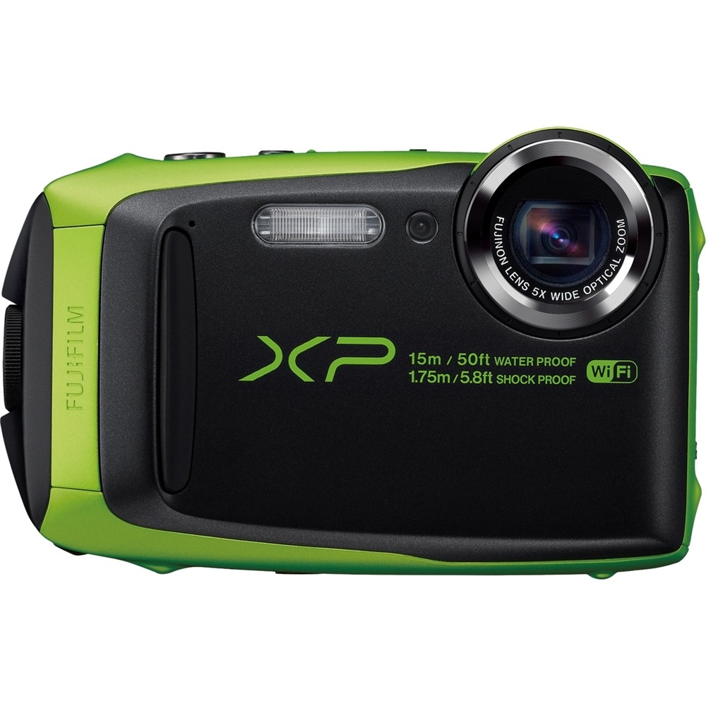 Flipper barst Westers Fujifilm FinePix XP Series XP90 16.4-Megapixel Waterproof Digital Camera  Lime 16500208 - Best Buy