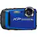 Front. Fujifilm - FinePix XP Series XP90 16.4-Megapixel Waterproof Digital Camera - Blue.