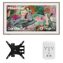 Hisense - 65S7N 4K TV with Full Motion Mount 32-65 and 3 Outlet Surge (2024)