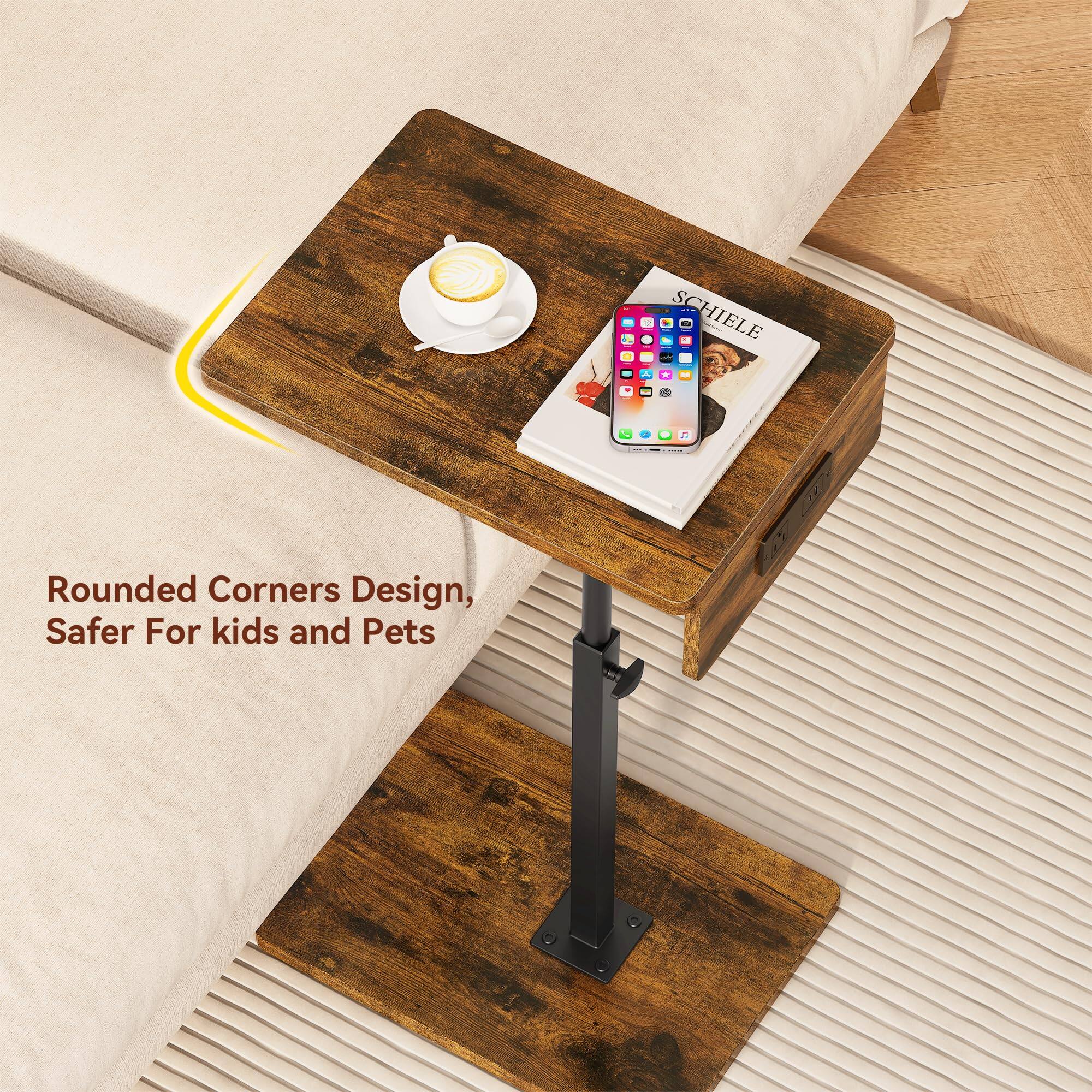 Rounded Corners Design, Safer For kids and Pets