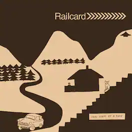 Railcard - Two Steps at a Time - Transparent Tan Vinyl - VINYL LP