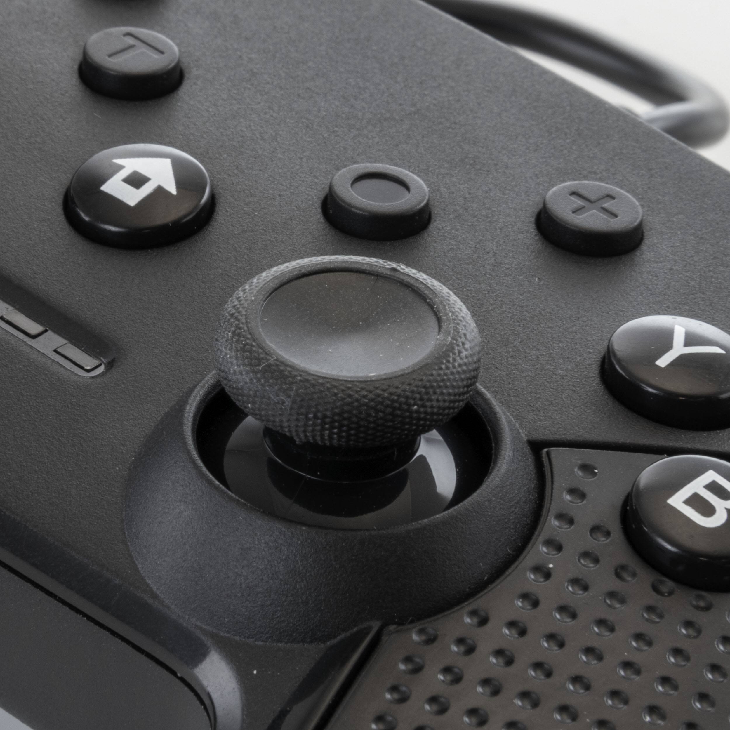 Alt View 5. Gamefitz - Gamefitz Wired Controller for the Nintendo Switch in Black - Black.