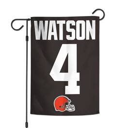 WinCraft - Deshaun Watson Cleveland Browns 12" x 18" Player Double-Sided Garden Flag - Multicolor