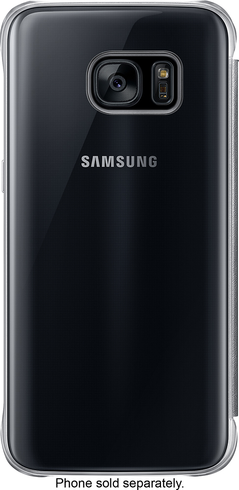 S-View Flip for Samsung Galaxy S7 Clear Black - Best