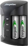 Energizer - Rechargeable AA and AAA Battery Charger (Recharge Pro) with 4 AA NiMH Rechargeable Batteries