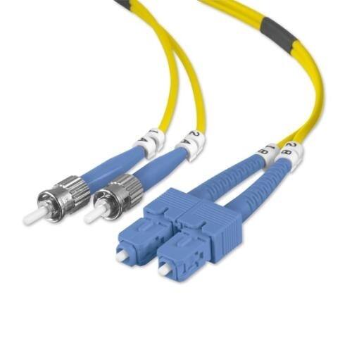 Best Buy: Belkin Fiber Optic Duplex Patch Cable Yellow F2F80207-02M