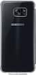 Samsung - S-View Flip Cover for Samsung Galaxy S7 edge - Clear Black - Larger Front