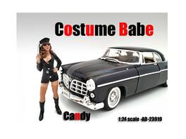 Costume Babe Candy Figure For 1:24 Scale Models by American Diorama - Multi