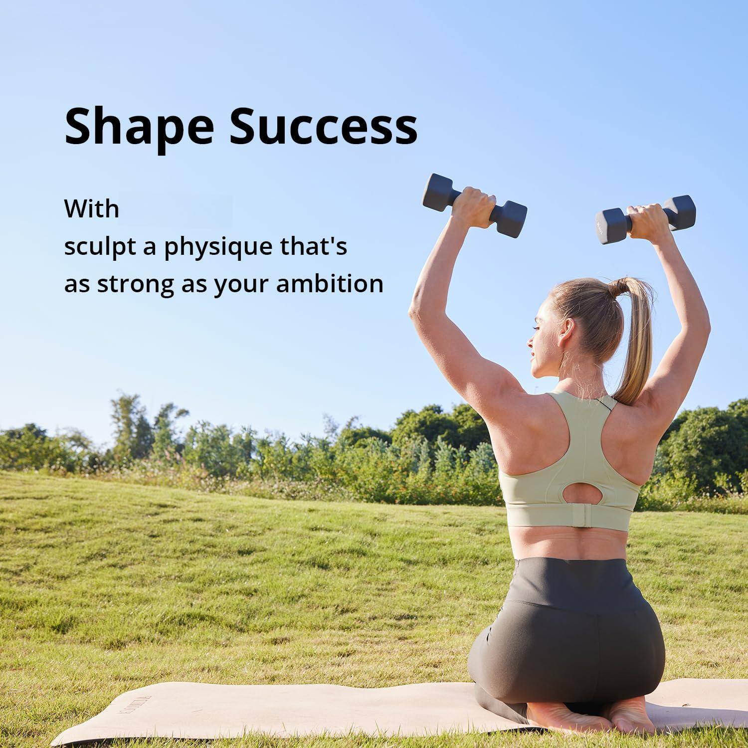 Shape Success

With  
sculpt a physique that's  
as strong as your ambition